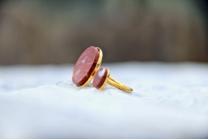 Rosso Francia, col. oro [A1A]